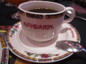 cute coffee cup @Mandarin :D